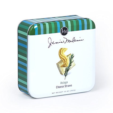 Asiago Cheese Straws 10 oz Tin