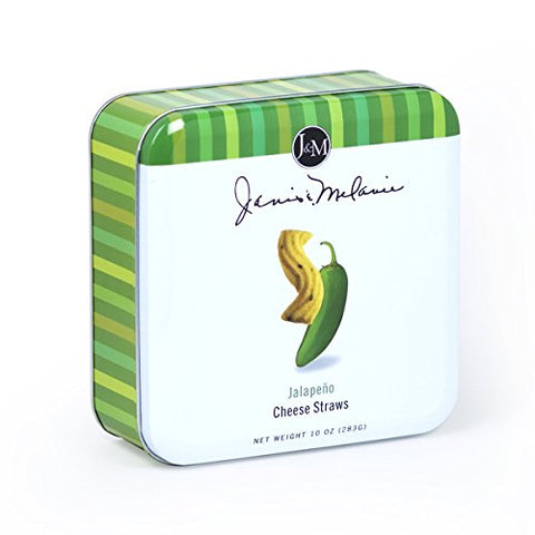 Jalapeno Cheese Straws 10 oz Tin