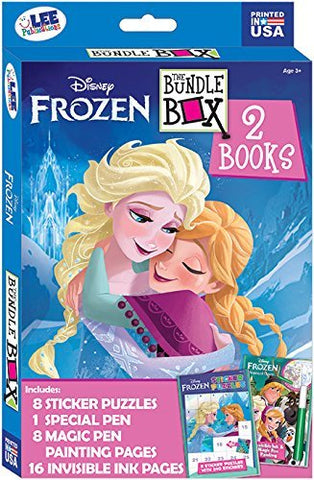 Bundle Box Set: 2in1 And Sticker Puzzles - Disney Frozen