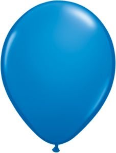 Qualatex 9" Dark Blue Latex Balloons
