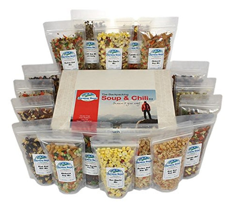 BACKPACKING Soup and Chili Kit (18 ct)