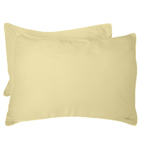 Rayon from Bamboo Standard Shams in Butter