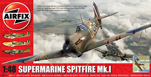 Airfix - Supermarine Spitfire Mk.I, 1:48, 192mm L x 232mm W