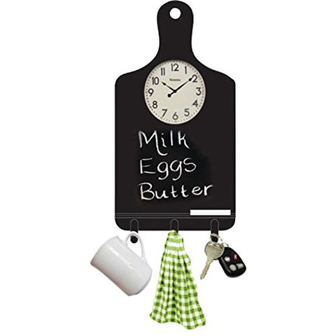 Chalkboard Wall Clock (Chalk Included)