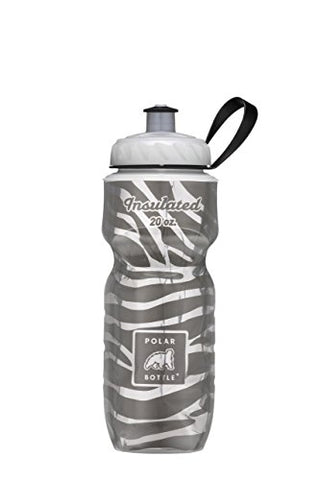 Polar Bottle -  Custom Polar Bottles - Fade Bottles - Zebra, 20 oz.