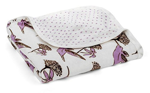 Stroller Blanket  30” x 36”, Hummingbird