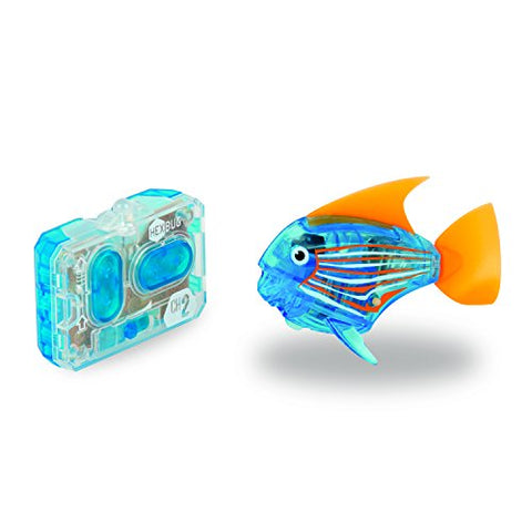 HEXBUG AQUABOT Remote Control Angelfish - LIGHTED FISH - IR REMOTE CONTROL! (case assorted: Angelfish colors / decos) - Random Color