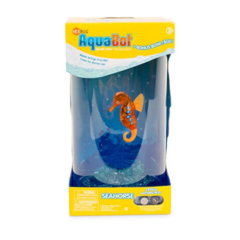 HEXBUG AQUABOT Seahorse with Tall Tank - LIGHTED FISH (case assorted: Seahorse colors)
