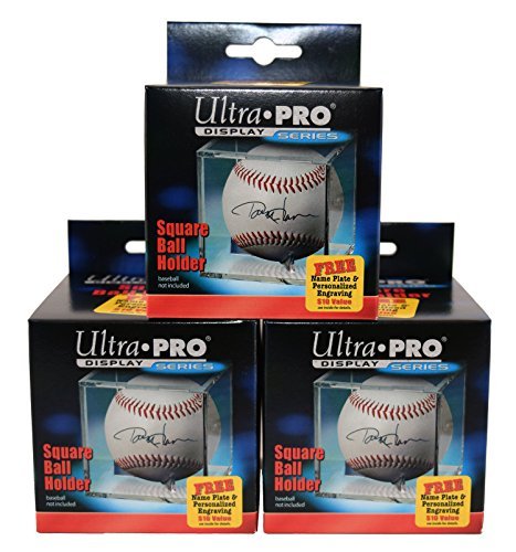 Baseball Clear Square Holder