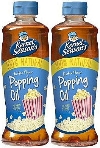Popping Oil 13.75 oz, Pack of 2