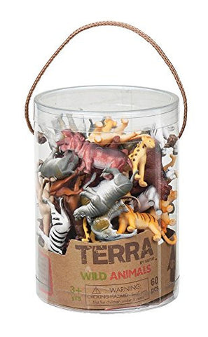 Terra Wild Animals in Tube