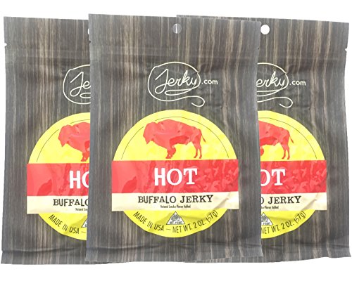 Hot Buffalo Jerky 2oz.