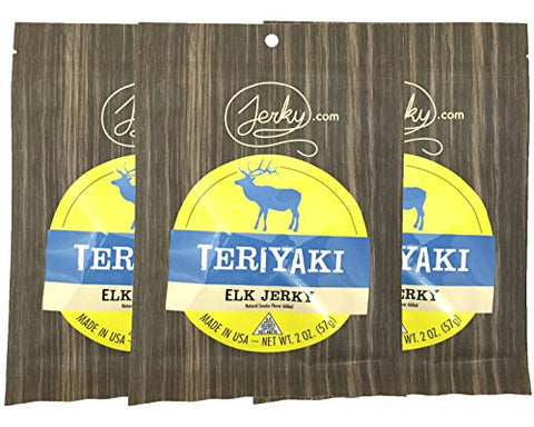 Teriyaki Elk Jerky 2oz.
