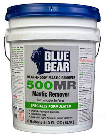 Mastic & Adhesive Remover - BEAN-e-doo 5 Gallon