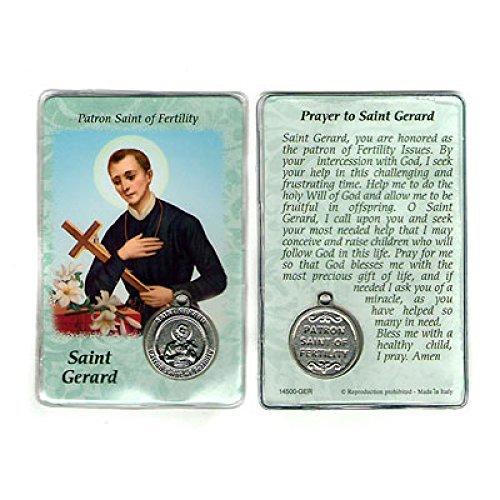 Laminated Holy Card - Saint Gerard (card) (not in pricelist)