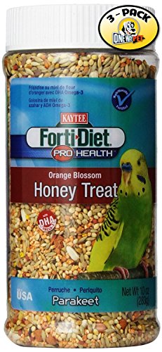 KAYTEE 10OZ PARAKEET ORANGE BLOSSOM HONEY JAR