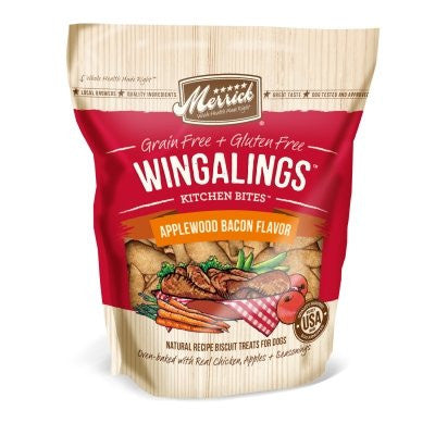 Merrick Pet Treats MP78505 Kitchen Bites Wingaling Applewood Bacon