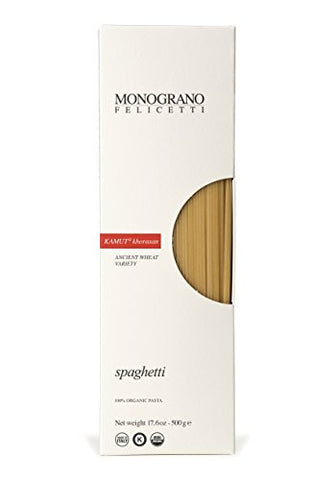 Felicetti Monograno Spaghetti Organic Kamut Pasta, 17.6 oz