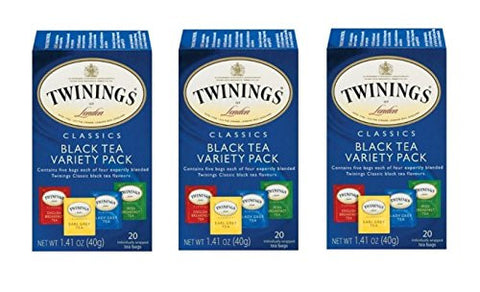 Variety Pack Boxed Teabags, 20's