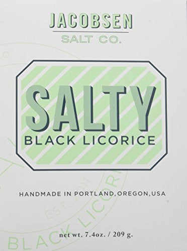 SALTY BLACK LICORICE 7.4oz BOX