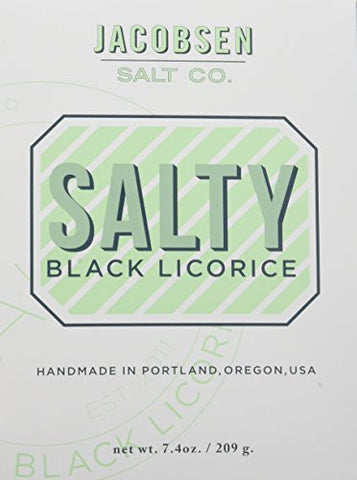 SALTY BLACK LICORICE 7.4oz BOX