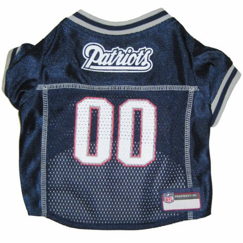 New England Patriots - NFL Dog Jerseys, blue, x-small