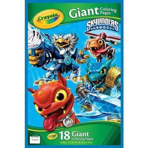 Giant Coloring Pages, Skylanders