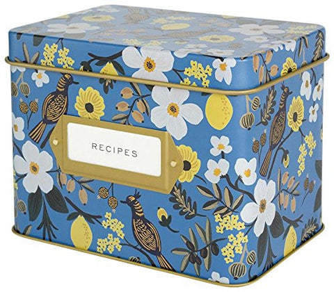 Capri Tin Recipe Box