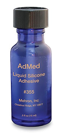 355 (.5oz) Mehron AdMed Adhesive Liquid Prosthetic Adhesive