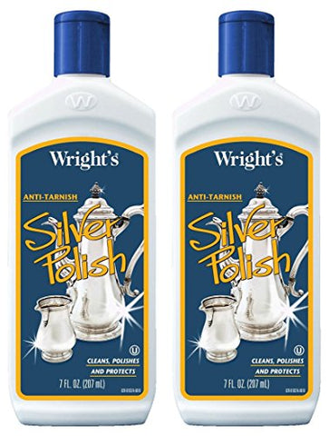 Wright's Anti-Tarnish Silver Polish 7 oz. Bottle