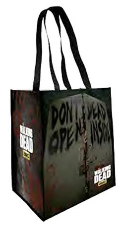 The Walking Dead: Don't Open Dead Inside Shopping Tote, 15" H x 13"W x 9" D