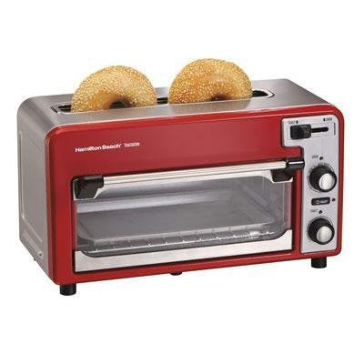 Toastation Toaster & Oven - Red
