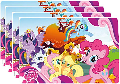 My Little Pony Plastic Placemats , 17-inch