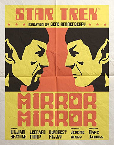 11 x 14 Postcard, Star Trek, Mirror Mirror
