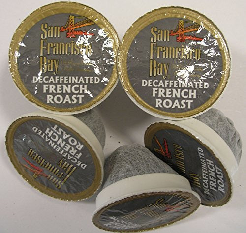San Francisco Bay Gourmet Coffee OneCup Decaf French Roast 12 Count