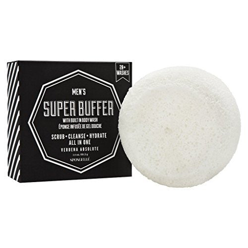 Spongellé Men's Super Buffer - Regular - 0.23 lb.