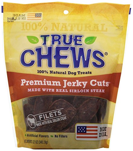 True Chews Sirloin Steak Jerky Fillets - 12 oz