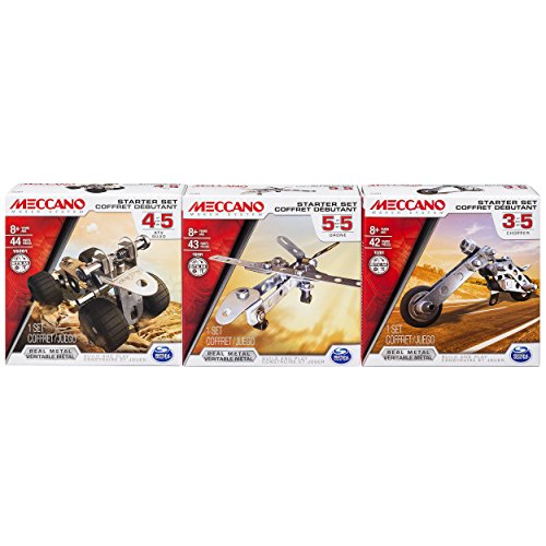 Meccano 3 Pack Bundle Set