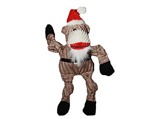 Holiday Knotties Santa Sock Monkey, Small