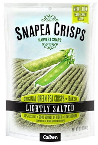 Harvest Snaps Original Snapea Crisps, Lightly Salted, 3.3 oz