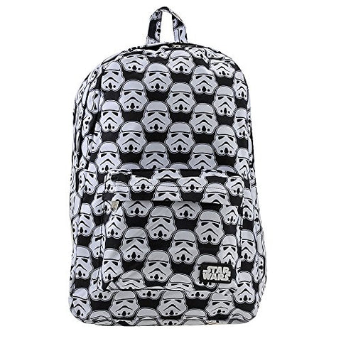 Star Wars Stormtrooper All Over Print Black/White Backpack
