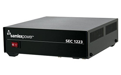 Samlex SEC1223 - 23 AMP Constant AC-DC High Efficiency Desktop Switching Power Supply with Rear Binding Posts