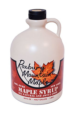 Syrup in Jugs, Organic and Kosher, 1/2 Gal Dark