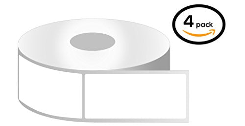 2" x 4" Direct Thermal Labels - Permanent Adhesive - 1 Inch Core