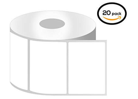 4" x 3" - Removable Direct Thermal Labels - Removable Adhesive - 1 Inch Core