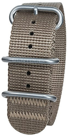 DX3 Nylon 7/8" Defender Khaki Matte Stainless Steel