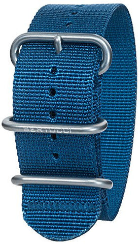 DX3 Nylon 1" Mariner Blue High Polish Stainless Steel