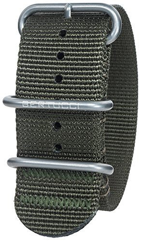 DX3 Nylon 1" Defender Olive Matte Stainless Steel