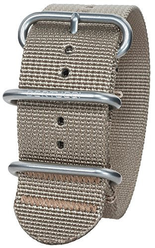 DX3 Nylon 1" Defender Khaki Matte Stainless Steel