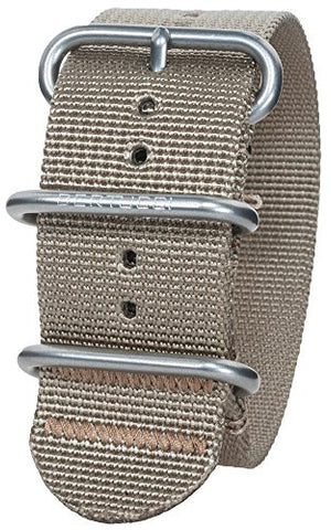 DX3 Nylon 1" Defender Khaki Matte Stainless Steel